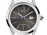 Calvin Klein Bold Black Dial Silver Steel Strap Watch for Men - K2246107 Buy Now By Calvin Klein