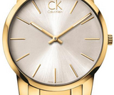 Calvin Klein City Silver Dial Gold Steel Strap Watch for Men - K2G21546 Buy Now By Calvin Klein