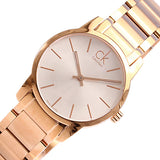 Calvin Klein City White Mother of Pearl Dial Rose Gold Steel Strap Watch for Women - K2G23646 Buy Now By Calvin Klein