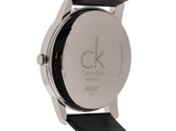 Calvin Klein City White Dial Black Leather Strap Watch for Men - K2G2G1CD Buy Now By Calvin Klein