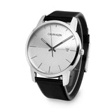 Calvin Klein City White Dial Black Leather Strap Watch for Men - K2G2G1CD Buy Now By Calvin Klein