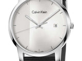 Calvin Klein City Silver Dial Black Steel Strap Watch for Men - K2G2G1CX Buy Now By Calvin Klein
