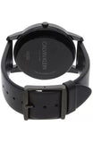 Calvin Klein City Quartz Black Dial Black Leather Strap Watch for Men - K2G2G4CX Buy Now By Calvin Klein