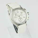 Calvin Klein Skirt White Dial White Leather Strap Watch for Women - K2U291L6 Buy Now By Calvin Klein