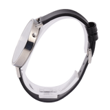 Calvin Klein Equal Black Dial Black Leather Strap Watch for Women - K3E231C1 Buy Now By Calvin Klein