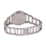 Calvin Klein Stately Pink Mother of Pearl Dial Silver Steel Strap Watch for Women - K3G2312E Buy Now By Calvin Klein