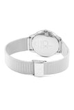 Calvin Klein Minimal Silver Dial Silver Mesh Bracelet Watch for Men - K3M21126 Buy Now By Calvin Klein