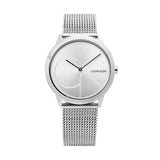 Calvin Klein Minimal Silver Dial Silver Mesh Bracelet Watch for Women - K3M2212Z Buy Now By Calvin Klein