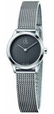 Calvin Klein Minimal Grey Dial Silver Mesh Bracelet Watch for Women - K3M2312X Buy Now By Calvin Klein
