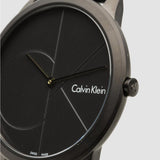 Calvin Klein Minimal Black Dial Black Mesh Bracelet Watch for Women - K3M524B1 Buy Now By Calvin Klein