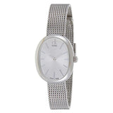 Calvin Klein Incentive Silver Dial Silver Mesh Bracelet Watch for Women - K3P23126 Buy Now By Calvin Klein