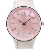 Calvin Klein Simplicity Pink Dial Silver Steel Strap Watch for Women - K432314E Buy Now By Calvin Klein