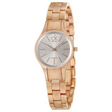 Calvin Klein Simplicity White Dial Rose Gold Steel Strap Watch for Women - K4323520 Buy Now By Calvin Klein