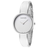 Calvin Klein Seduce White Dial Two Tone Steel Strap Watch for Women - K4E2N116 Buy Now By Calvin Klein