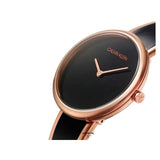 Calvin Klein Seduce Black Dial Two Tone Steel Strap Watch for Women - K4E2N611 Buy Now By Calvin Klein