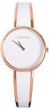 Calvin Klein Seduce White Dial Two Tone Steel Strap Watch for Women - K4E2N616 Buy Now By Calvin Klein
