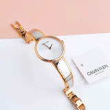 Calvin Klein Seduce Silver Dial Two Tone Steel Strap Watch for Women - K4E2N61Y Buy Now By Calvin Klein