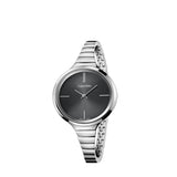 Calvin Klein Lively Black Dial Silver Steel Strap Watch for Women - K4U23121 Buy Now By Calvin Klein