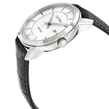 Calvin Klein Infinity Silver Dial Black Leather Strap Watch for Men - K5S341C6 Buy Now By Calvin Klein