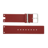Calvin Klein Glam Transparent Dial Red Leather Strap Watch for Women - K9423144 Buy Now By Calvin Klein