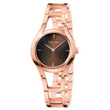 Calvin Klein Class Brown Dial Rose Gold Steel Strap Watch for Women - K6R2362K Buy Now By Calvin Klein