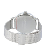 Calvin Klein Even Black Dial Silver Mesh Bracelet Watch for Women - K7B21121 Buy Now By Calvin Klein