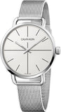 Calvin Klein Even White Dial Silver Mesh Bracelet Watch for Women - K7B23126 Buy Now By Calvin Klein