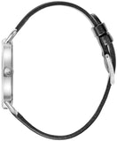 Calvin Klein Even Silver Dial Black Leather Strap Watch for Men - K7B211CY Buy Now By Calvin Klein