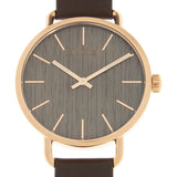 Calvin Klein Even Grey Dial Brown Leather Strap Watch for Women - K7B216G3 Buy Now By Calvin Klein