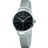 Calvin Klein Even Black Dial Silver Mesh Bracelet Watch for Women - K7B23121 Buy Now By Calvin Klein
