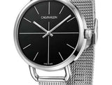 Calvin Klein Even Black Dial Silver Mesh Bracelet Watch for Women - K7B23121 Buy Now By Calvin Klein