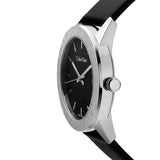Calvin Klein Steady Black Dial Black Leather Strap Watch for Women - K7Q211C1 Buy Now By Calvin Klein