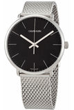 Calvin Klein High Noon Black Dial Silver Mesh Bracelet Watch for Men - K8M21121 Buy Now By Calvin Klein