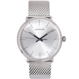 Calvin Klein White Dial Silver Mesh Bracelet Watch for Women - K8M21126 Buy Now By Calvin Klein