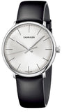 Calvin Klein High Noon Quartz White Dial Black Leather Strap Watch for Men - K8M211C6 Buy Now By Calvin Klein