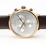 Calvin Klein High Noon Silver Dial Brown Leather Strap Watch for Men - K8M276G6 Buy Now By Calvin Klein