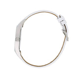 Calvin Klein Rebel White Black Dial White Leather Strap Watch for Women - K8P231L1 Buy Now By Calvin Klein