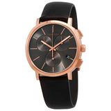 Calvin Klein Posh Grey Dial Black Leather Strap Watch for Men - K8Q376C3 Buy Now By Calvin Klein