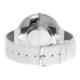 Calvin Klein Full Moon White Dial White Leather Strap Watch for Women - K8Y231L6 Buy Now By Calvin Klein