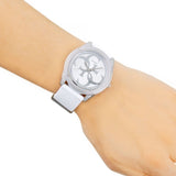 Guess G Twist Quartz White Dial White Silicone Strap Watch For Women - W0911L1 Buy Now By Guess