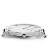 Daniel Wellington Classic Glasgow White Dial Two Tone NATO Strap Unisex Watch - DW00100047 Buy Now By Daniel Wellington