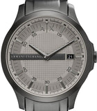 Armani Exchange Hampton Chronograph Grey Dial Grey Steel Strap Watch For Men - AX2194 Buy Now By Armani Exchange