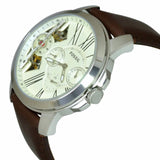 Fossil Grant Twist Multi-Function White Dial Brown Leather Strap Watch for Men - ME1144 Buy Now By Fossil