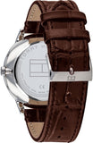 Tommy Hilfiger Brad Chronograph White Dial Brown Leather Strap Watch For Men - 1710389 Buy Now By Tommy Hilfiger