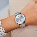 Tommy Hilfiger Jenna Quartz White Dial Silver Steel Strap Watch for Women - 1782068 Buy Now By Tommy Hilfiger