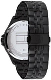 Tommy Hilfiger Shawn Quartz Black Dial Black Steel Strap Watch for Men - 1791611 Buy Now By Tommy Hilfiger