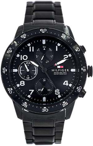 Tommy Hilfiger Jimmy Chronograph Grey Dial Grey Steel Strap Watch For Men - 1791951 Buy Now By Tommy Hilfiger