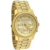 Michael Kors Runway Gold Dial Gold Steel Strap Watch for Women - MK5826 Buy Now By Michael Kors