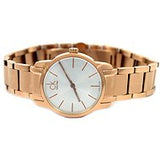 Calvin Klein City White Mother of Pearl Dial Rose Gold Steel Strap Watch for Women - K2G23646 Buy Now By Calvin Klein