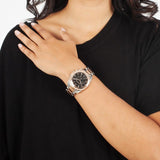 Michael Kors Blair Chronograph Black Dial Two Tone Steel Strap Watch For Women - MK6093 Buy Now By Michael Kors